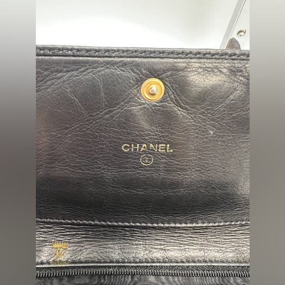🖤SOLD🖤CHANEL timeless CAVIAR SKIN LEATHER BIFOLD WALLET - Picture 4 of 13